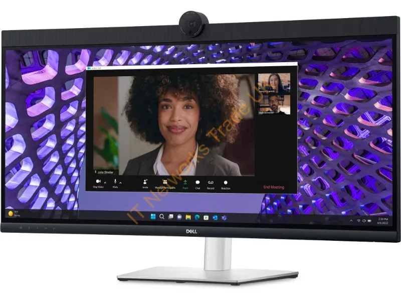 DELL-P3424WEB - Dell P Series P3424Web Computer Monitor 34.14" 3440 X 1440 Pixels 4K Ultra Hd Lcd Black