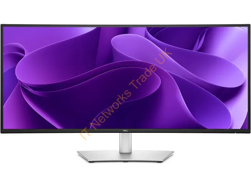 DELL-P3425WE - Dell Pro Plus P3425We Computer Monitor 34.1" 3440 X 1440 Pixels Wide Quad Hd Lcd Black, Gray