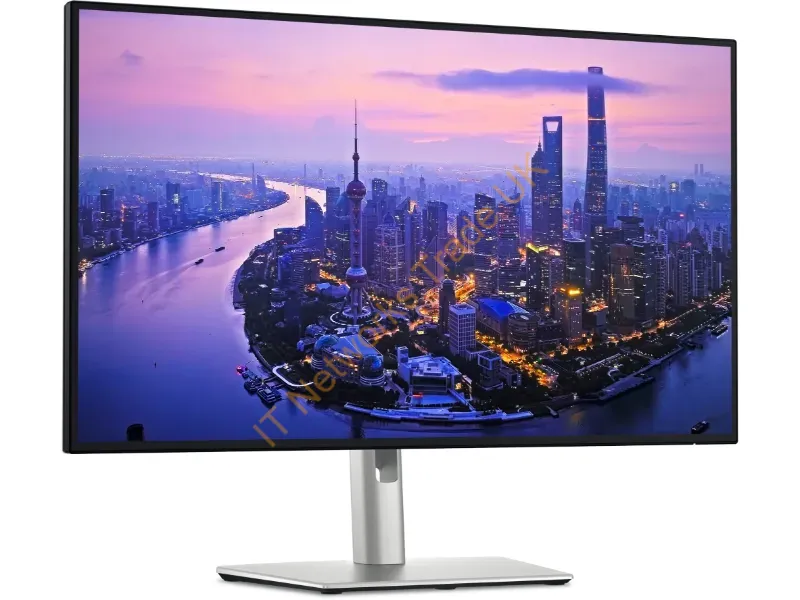 DELL-U2725QE - Dell Ultrasharp U2725Qe Computer Monitor 27" 3840 X 2160 Pixels 4K Ultra Hd Lcd Black, Silver