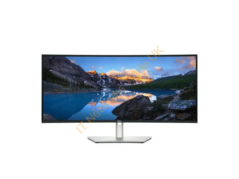DELL-U3425WE - Dell Ultrasharp U3425We Computer Monitor 34.14" 3440 X 1440 Pixels Wide Quad Hd Lcd Black, Silver