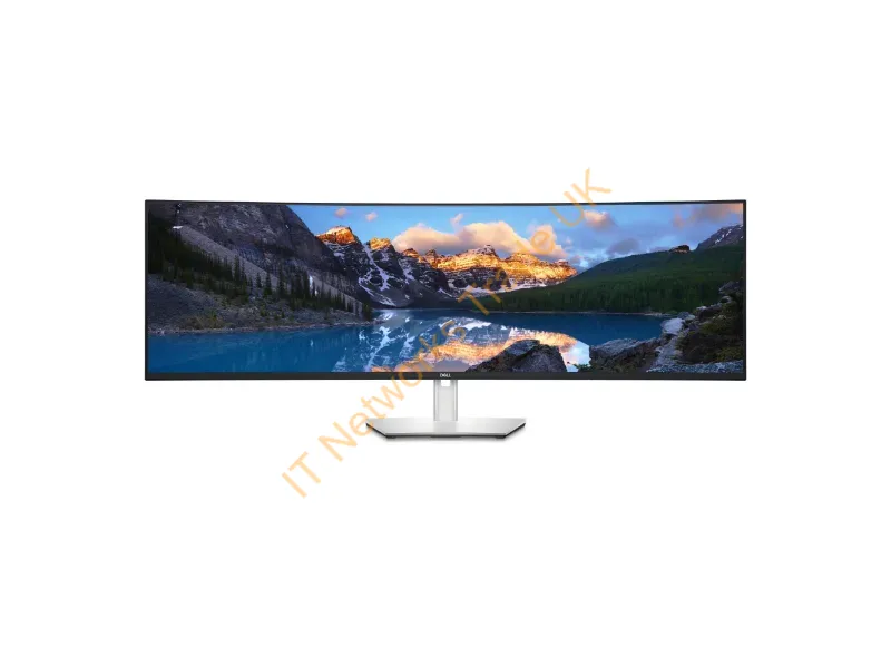 DELL-U4924DW - Dell Ultrasharp U4924Dw Computer Monitor 49" 5120 X 1440 Pixels 5K Ultra Hd Lcd Black, Silver