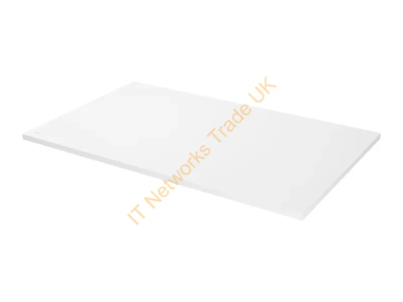 DELO-0120 - Deltaco DELO-0120 computer desk top Rectangular shape Chipboard White