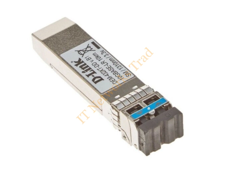 DEM-432XT-DD D-Link 10Gb/s 10GBase-LR Single-mode Fiber 10km 1310nm Duplex LC Connector SFP+ Transceiver Module