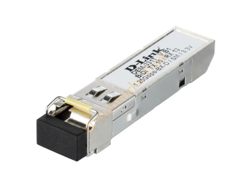 DEM331T D-Link 1Gbps 1000Base-BX-D Single-mode Fibre 40km TX1550nm/ RX1310nm LC Connector SFP Transceiver Module