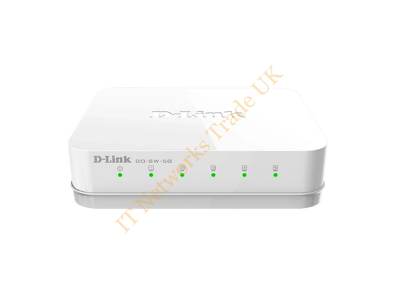 DES-1005P D-Link 5-Port 10/100Base-TX Unmanaged Fast Ethernet Network Switch