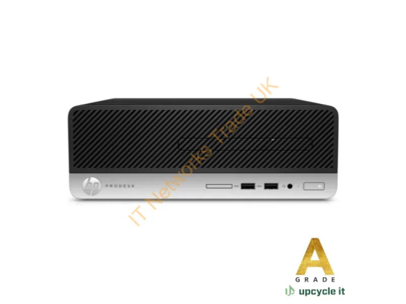 DESK-600G5-SFF-A002 - HP ProDesk 600 G5 SFF (Refurbished) A Intel� Core� i5 i5-9400T 16 GB DDR4-SDRAM 256 GB SSD Windows 11 Pro PC Black, Silver