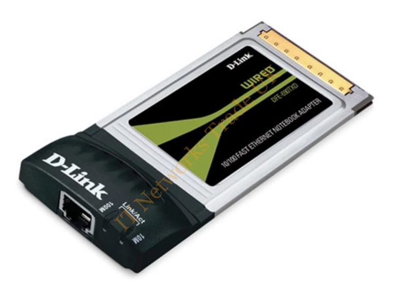 DFE-690TXD D-Link 1x RJ-45 10/100Base-TX Type II Network Adapter PC Card