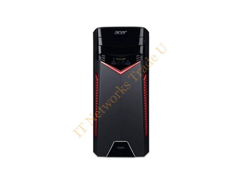 Acer Aspire GX-281 3.2GHz 1600 Black, Red PC Workstation Systems