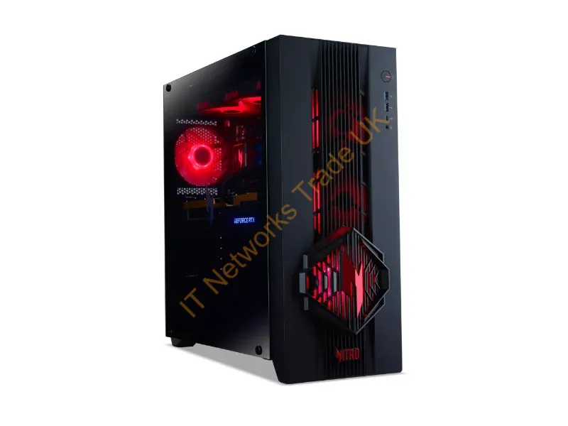 DG.E5AEK.002 - Acer Nitro 70 N70X3D-100_B850 Gaming Desktop Computer AMD Ryzen 7 9800X3D 32 GB 2 TB PCI Express 4.0 SSD