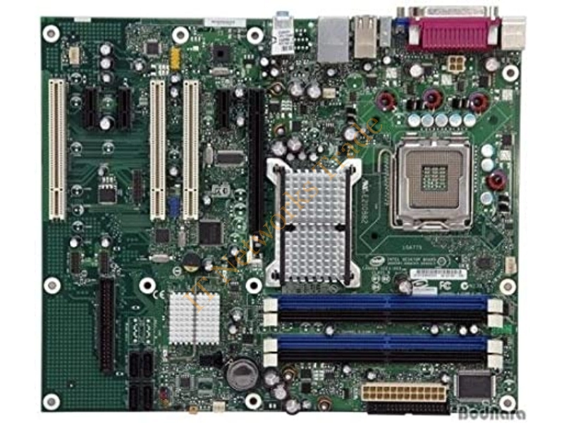 DG965RY Intel Desktop Motherboard Socket T LGA775 1 x Pack 1 x Processor Support