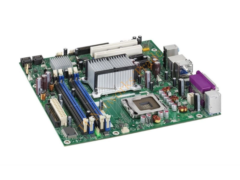 DG965SS Intel LGA 775 Motherboard, 2.8GHz Pentium 4 CPU SL8U5 P4, 2GB RAM and Fan Desktop Motherboard