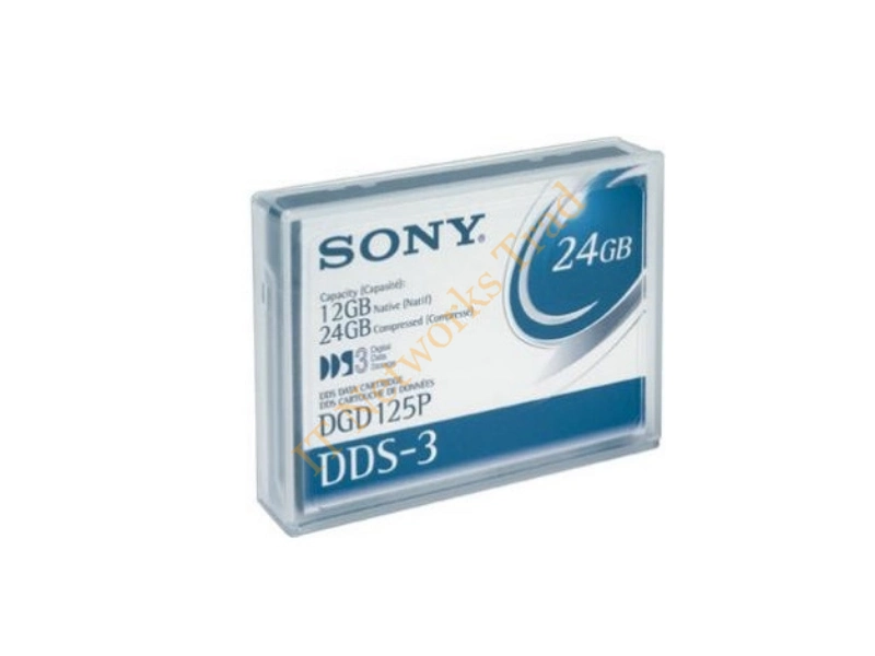 DGD125P Sony 12GB/24GB DAT DDS-3 Data Tape Cartridge Tape Media Storage