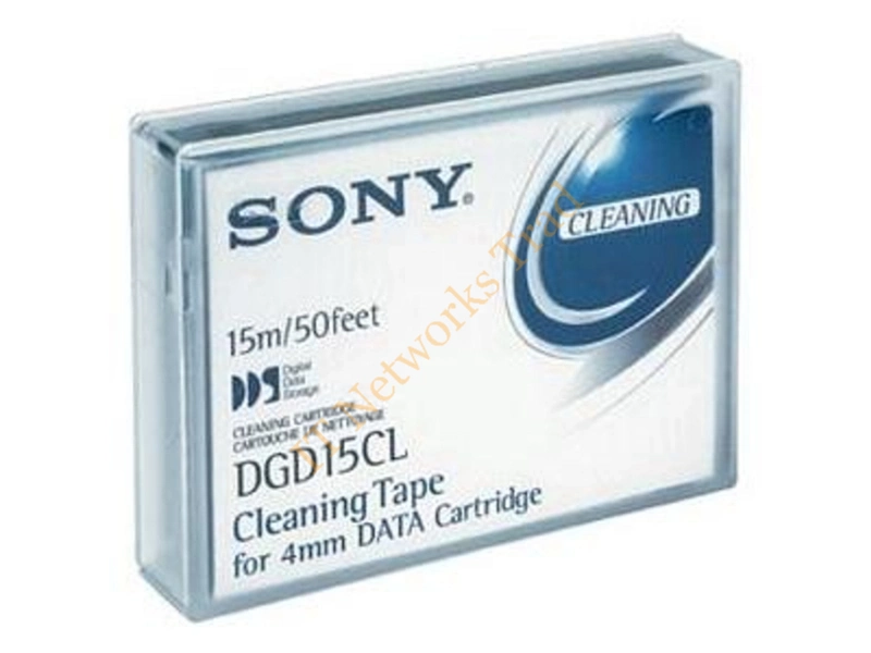 DGD15CLN Sony DDS Cleaning Cartridge DAT Tape Media Cartridge
