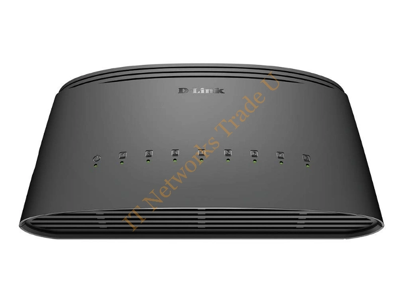 DGS-1008D D-Link 8-Port 10/ 100/ 1000Mbps Gigabit Ethernet Unmanaged Desktop Network Switch