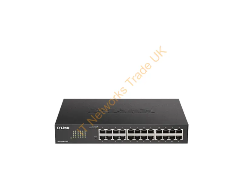 DGS-1100-24V2 - D-Link Dgs-1100-24V2 Network Switch Managed L2 Gigabit Ethernet (10/100/1000) 1U Black