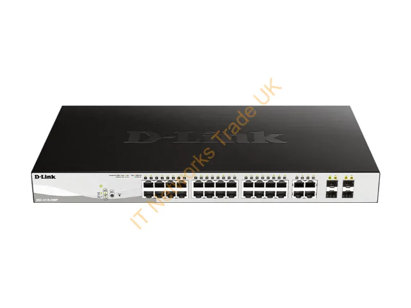 DGS-1210-28P D-Link 24-Ports 10/100/1000 Poe L2 Ethernet Network Switch
