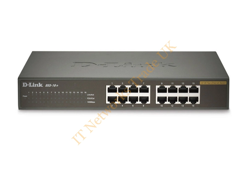 DGS-1500-20 D-Link 16-Port 10/100/1000Base-T Layer-3 Managed Gigabit Ethernet Switch Rack-Mountable Network Switch