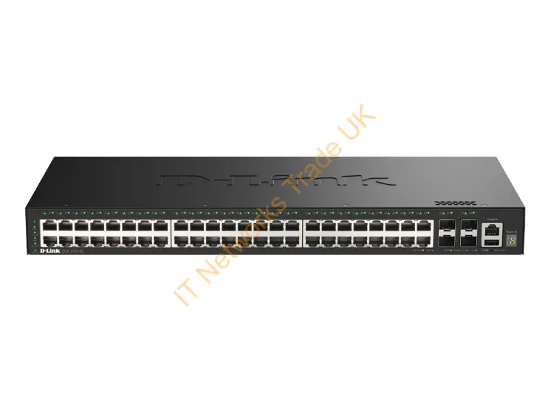 DGS-1530-52 - D-Link Dgs-1530-52/E Network Switch Managed L2 Gigabit Ethernet (10/100/1000) Black