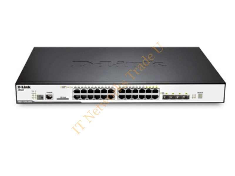 DGS-3120-24PC/SI - D-Link DGS-3120-24PC/SI Managed network switch L2+ Power over Ethernet (PoE) Black network switch