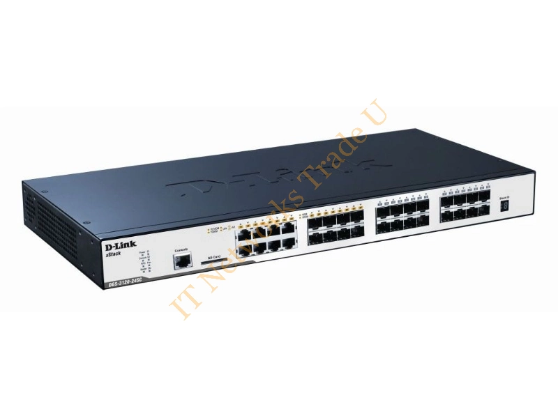 DGS-3120-24SC/SI - D-Link DGS-3120-24SC/SI Managed network switch L2+ Black network switch
