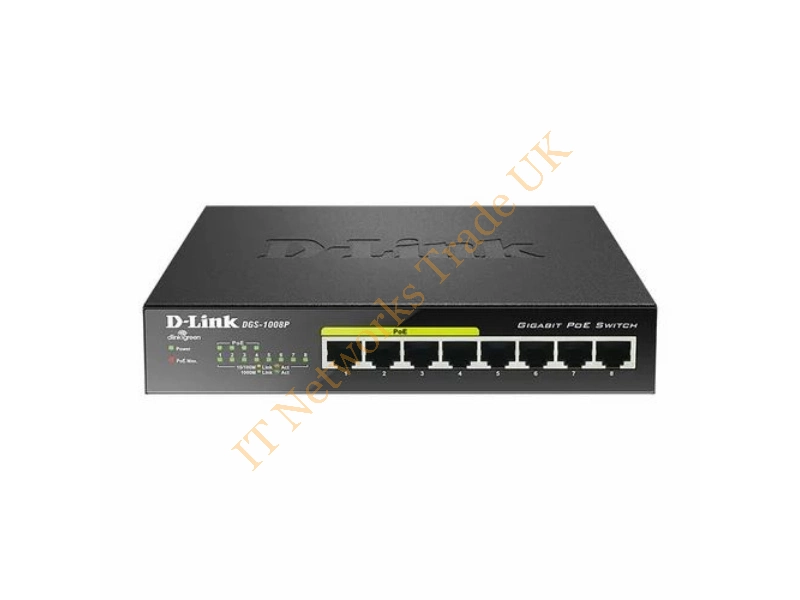DGS-3200-10 D-Link 8-Port 10/100/1000 Layer 2 Managed Ethernet Network Switch