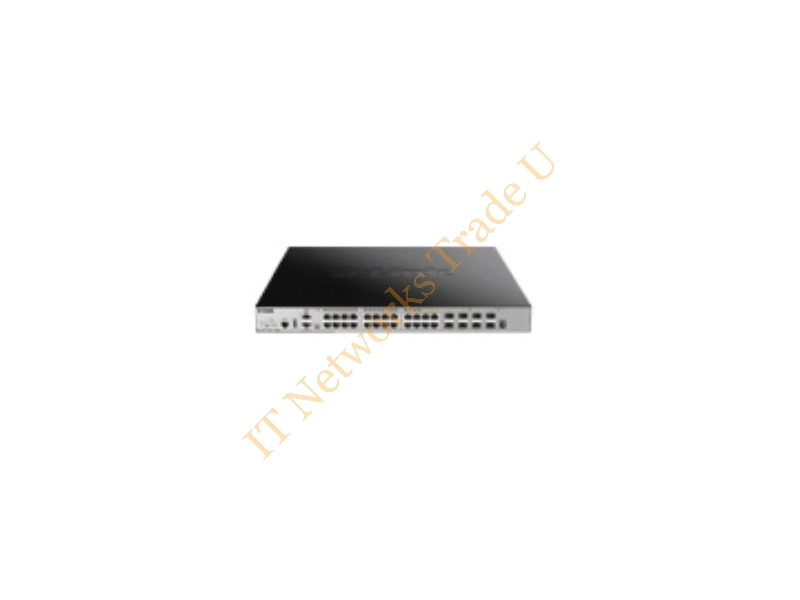 DGS-3630-28PC/SI - D-Link DGS-3630-28PC/SI Managed L3 Gigabit Ethernet (10/100/1000) Power over Ethernet (PoE) Black, Grey network switch