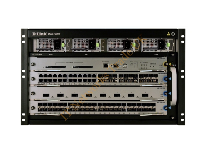 DGS-6604-SK-48T D-Link 48-Port 10/100/1000(PoE) Layer-3 Managed Gigabit Ethernet Switch Networking Accessory