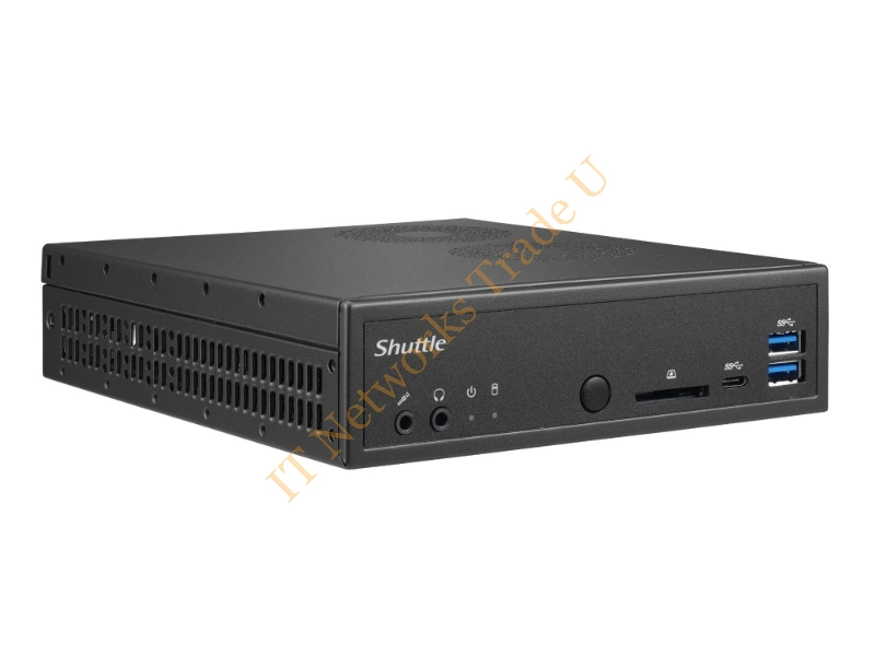 Shuttle slim DH270 Intel H270 LGA 1151 (Socket H4) 1.3L sized PC Black PC/workstation barebone