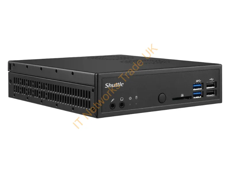 Shuttle slim DH310 IntelH310 LGA 1151 (Socket H4) 1.3L sized PC Black PC/workstation barebone