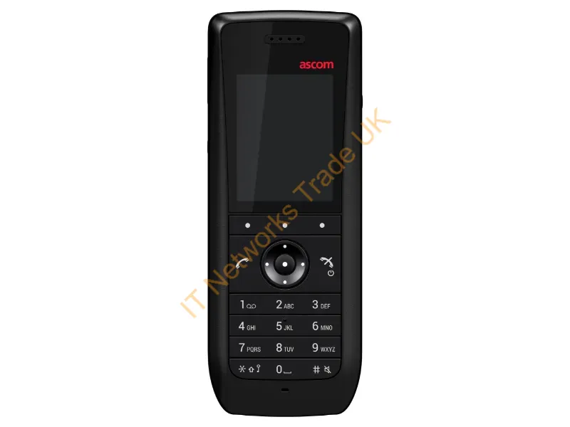 DH7-AAAA - Ascom D63 Talker Dect Telephone Black