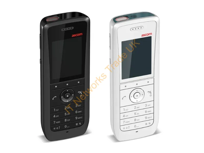 DH7-ABAA - Ascom D63 Messenger Dect Telephone Handset Black