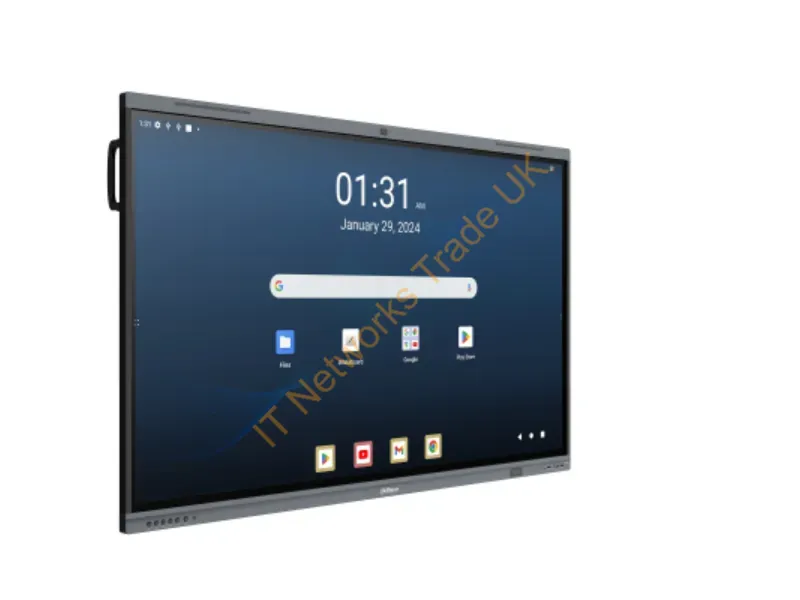 DHI-LPH65-MC480-U - Dahua Technology DHI-LPH65-MC480-U 65" Diagonal Class LED-backlit LCD display education / business with whiteboard and touchscreen (multi touch) Android 4K UHD (2160p) 3840 x 2160 direct-lit LED black