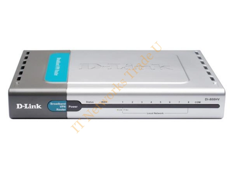 DI-808HV D-Link Express EtherNetwork Security Router 8 x 10/100Base-TX LAN 1 x 10/100Base-TX WAN