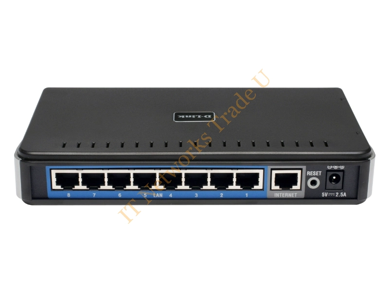 DIR-130 D-Link Ethernet VPN Router 8-Port 10/100 Ethernet Switch