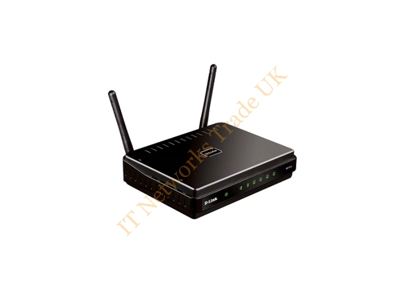 DIR-615 D-Link 4-Port 2.4GHz 300 Mbps Fast Ethernet 802.11b/g/n Wireless Router