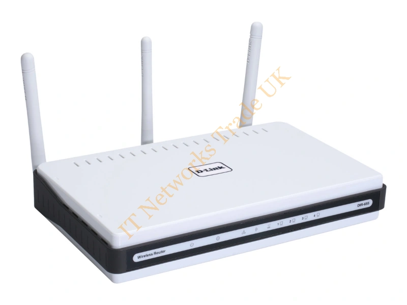 DIR-655 D-Link 4-Port 2.4GHz 10/100/100Base-T Gigabit Ethernet 802.11b/g/n Wireless Router