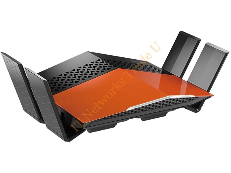 DIR-869 - D-Link AC1750 EXO Dual-band (2.4 GHz / 5 GHz) Gigabit Ethernet Black, Red network wireless router