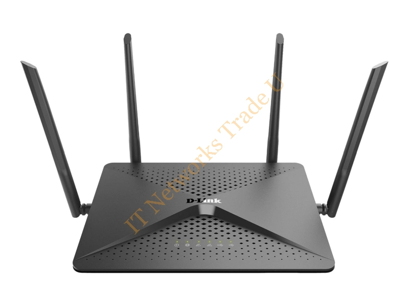 DIR-882 - D-Link EXO AC2600 MU-MIMO Dual-band (2.4 GHz / 5 GHz) Gigabit Ethernet Black network wireless router