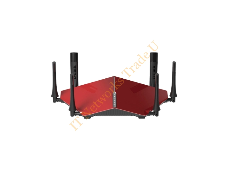 DIR-890L - D-Link DIR-890L Tri-band (2.4 GHz / 5 GHz / 5 GHz) Gigabit Ethernet Red network wireless router