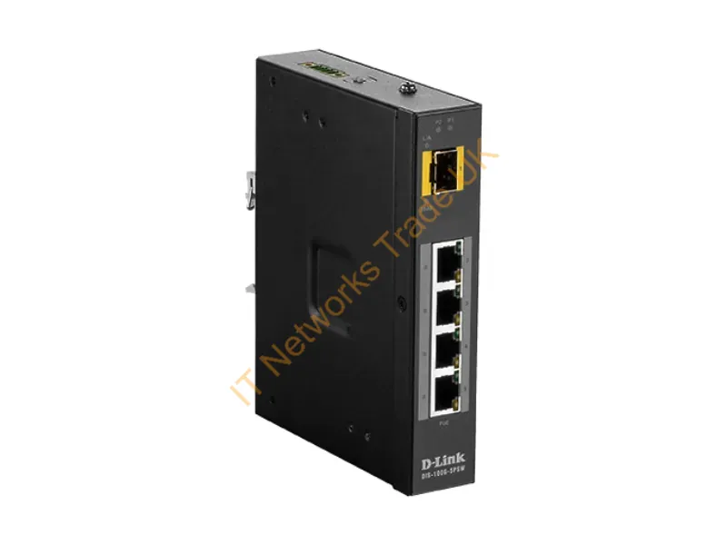 DIS-100G-5PSW - D-Link Dis‑100G‑5Psw Unmanaged L2 Gigabit Ethernet (10/100/1000) Power Over Ethernet (Poe) Black