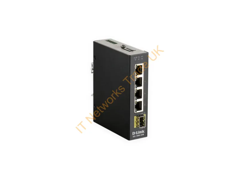 DIS-100G-5SW - D-Link Dis‑100G‑5Sw Unmanaged L2 Gigabit Ethernet (10/100/1000) Black