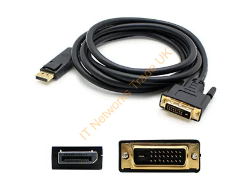 DISPORT2VGA6F-5PK - Addon Networks Disport2Vga6F-5Pk Video Cable Adapter 71.7" (1.82 M) Displayport Dvi-D Black