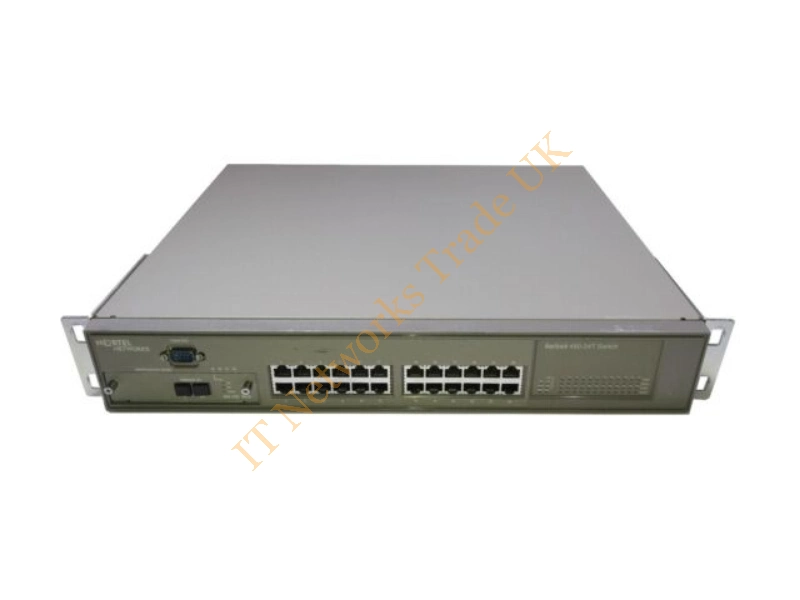 DJ1412E06 Nortel Metro 24-Port Managed Rack-Mountable Ethernet Network Switch
