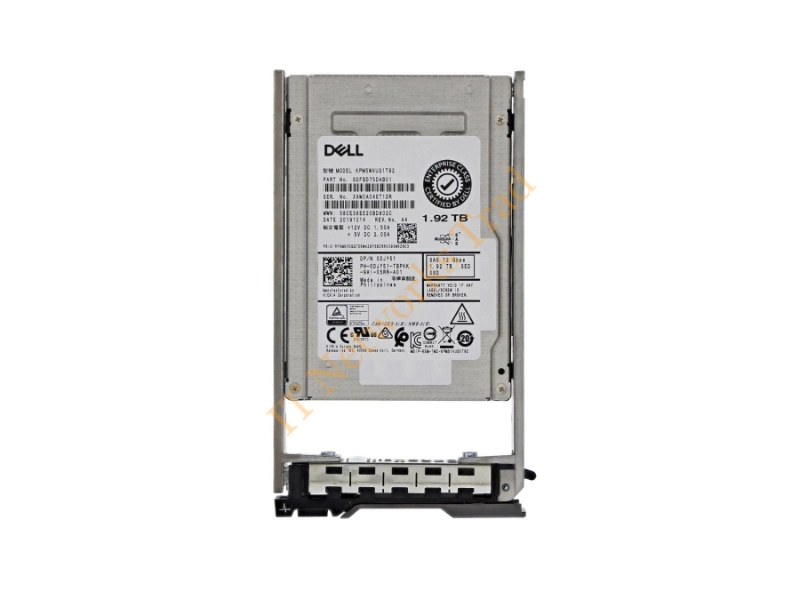 DJY51 Dell 1.9TB TLC SAS 12Gb/s Read Intensive 2.5-inch Solid State Drive Internal SSD