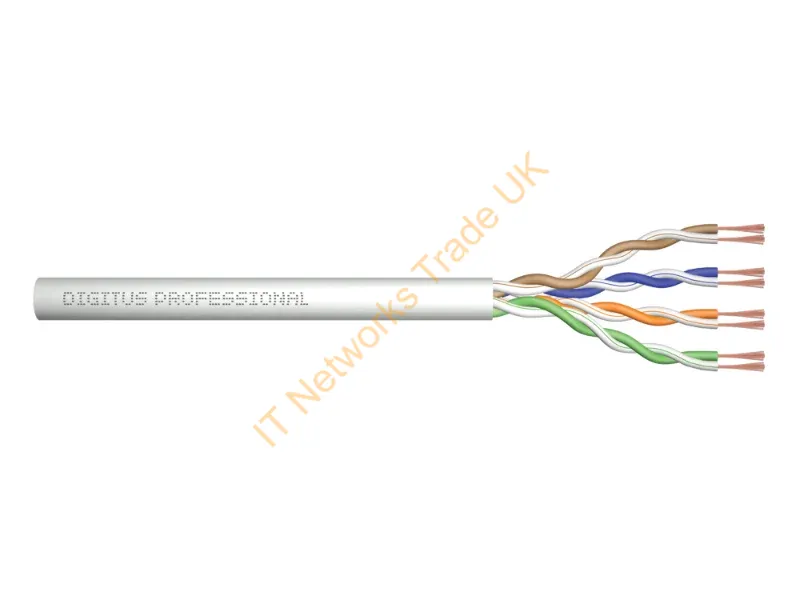 Digitus DK-1511-P-305-1 305m Cat5e U/UTP (UTP) Grey networking cable