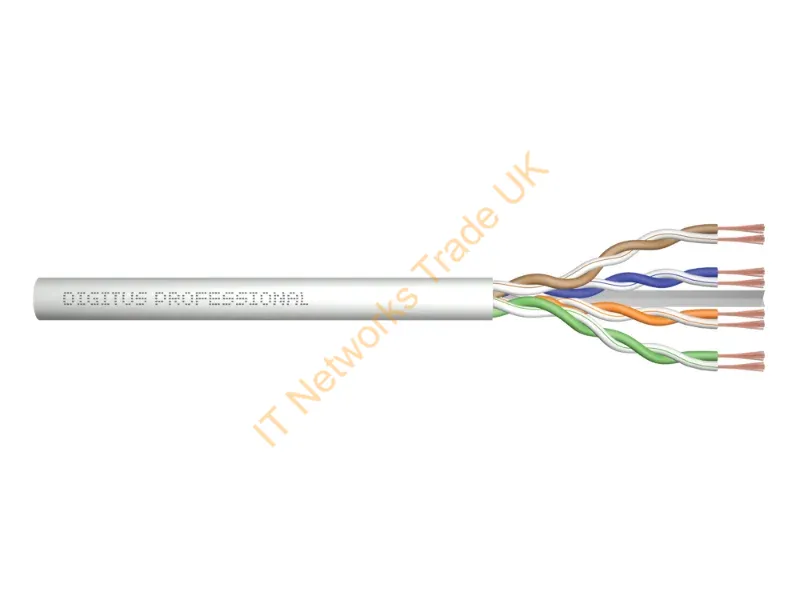 Digitus DK-1613-P-305 305m Cat6 U/UTP (UTP) Grey networking cable