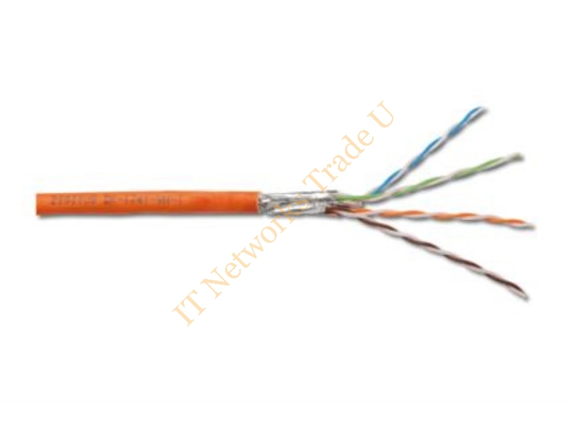 Digitus CAT 7 S-FTP 100m 100m Cat7 S/FTP (S-STP) Orange networking cable