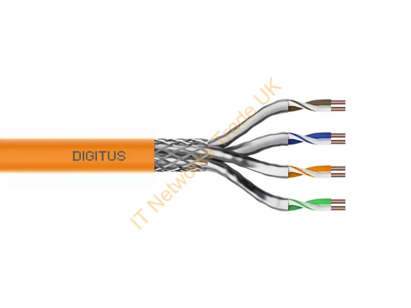 Digitus DK-1743-VH-5 500m Cat7 S/FTP (S-STP) Orange networking cable