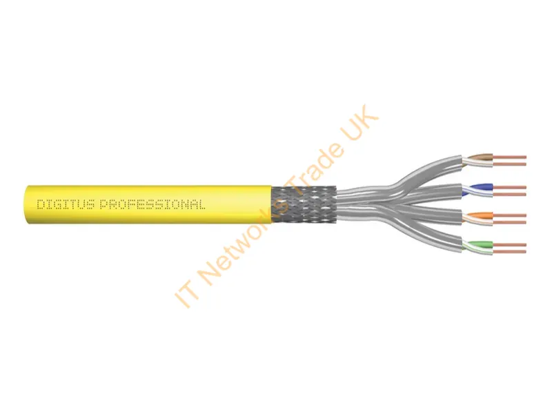 DK-1745-A-VH-5 - Digitus DK-1745-A-VH-5 networking cable Yellow 500 m Cat7a S/FTP (S-STP)