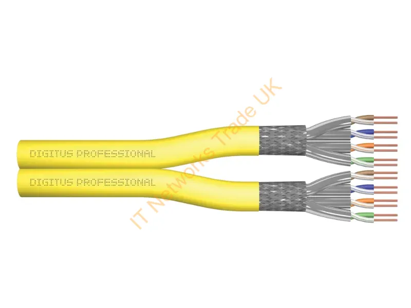 DK-1745-A-VH-D-5 - Digitus DK-1745-A-VH-D-5 networking cable Yellow 500 m Cat7a S/FTP (S-STP)